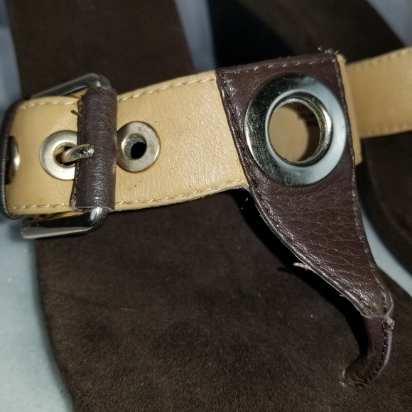 Nine West Levehim wedge thong sandal - Picture 6 of 9